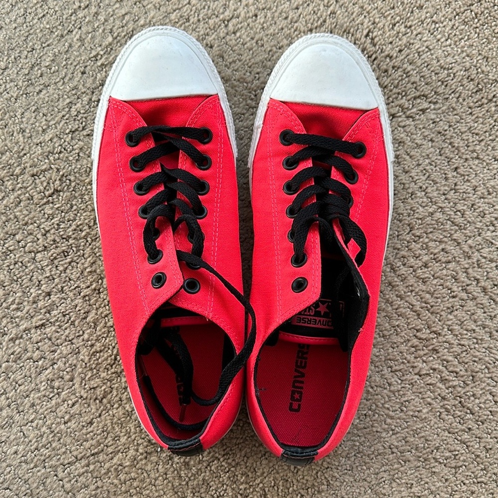 Neon Converse All Star Low Tops